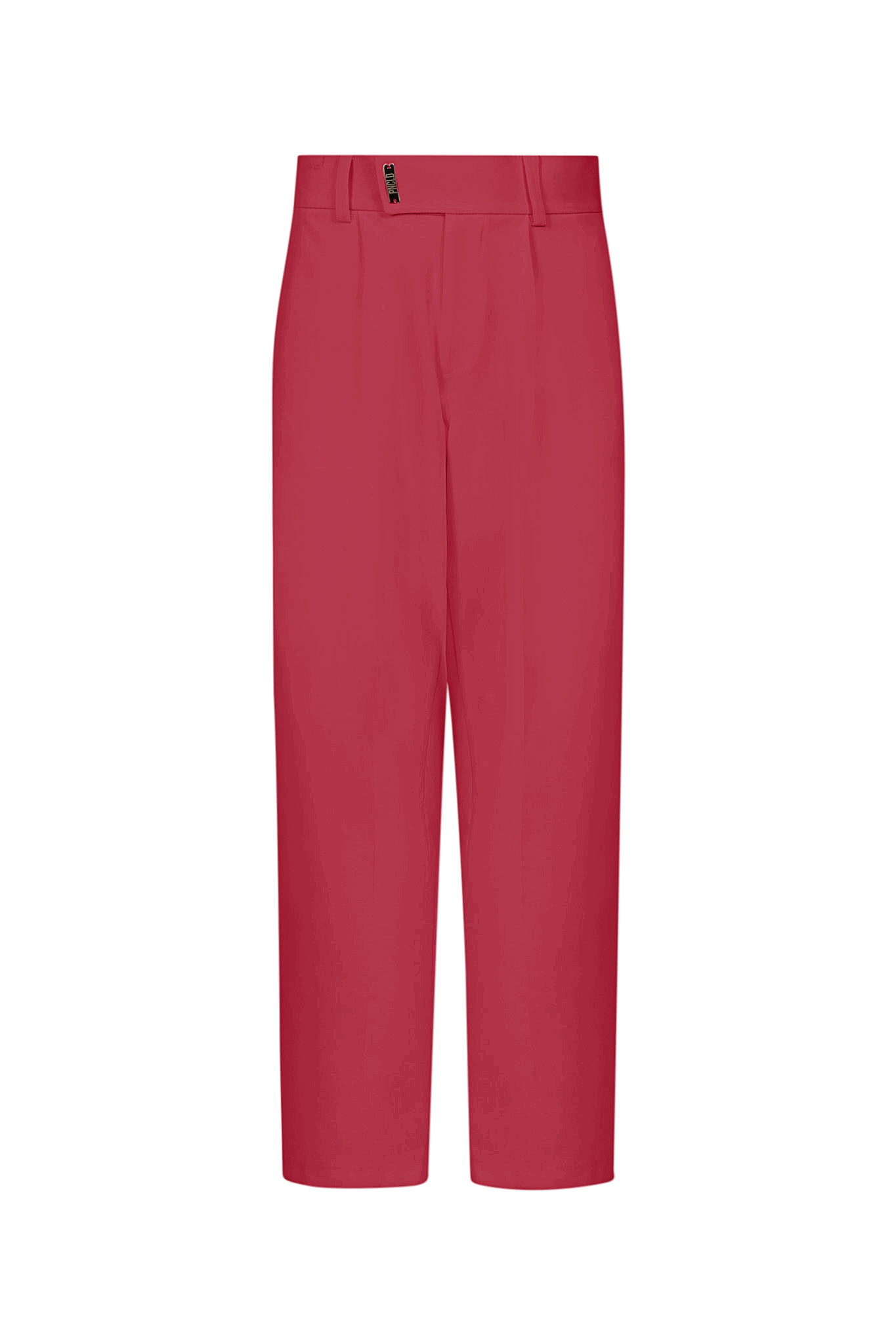 Pantalone Baggy con Peance Bordeaux