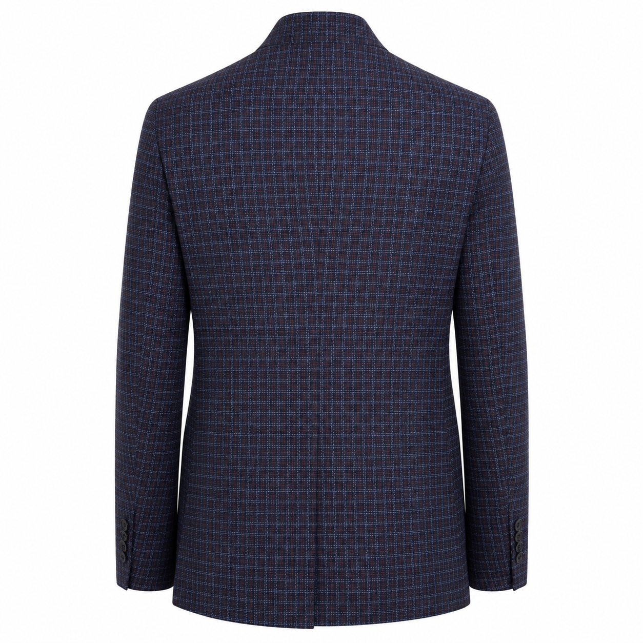 Giacca GENESIS - Sky Blue Square Orange Line