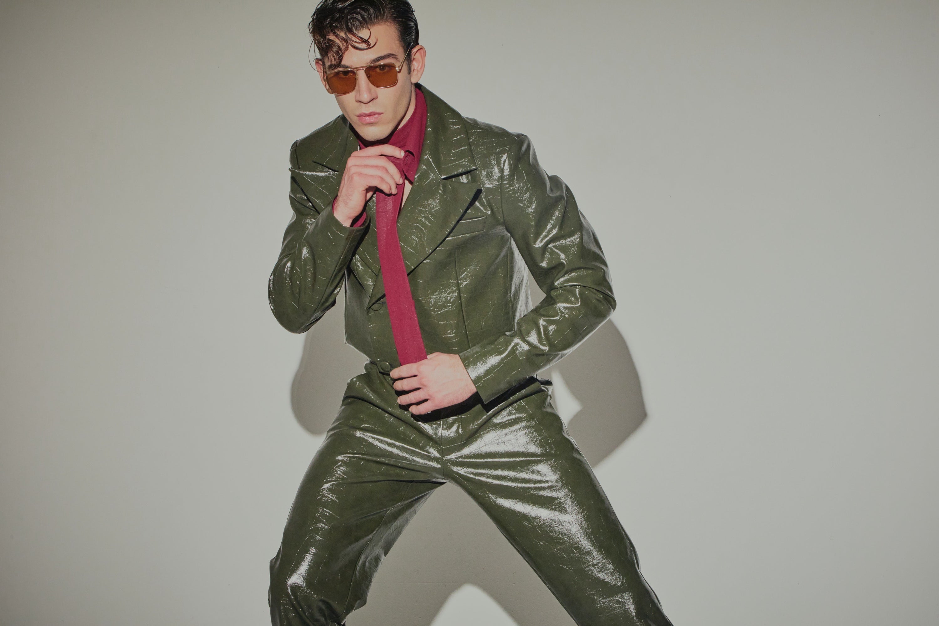 Giacca Bolero Eco Coccodrillo Verde