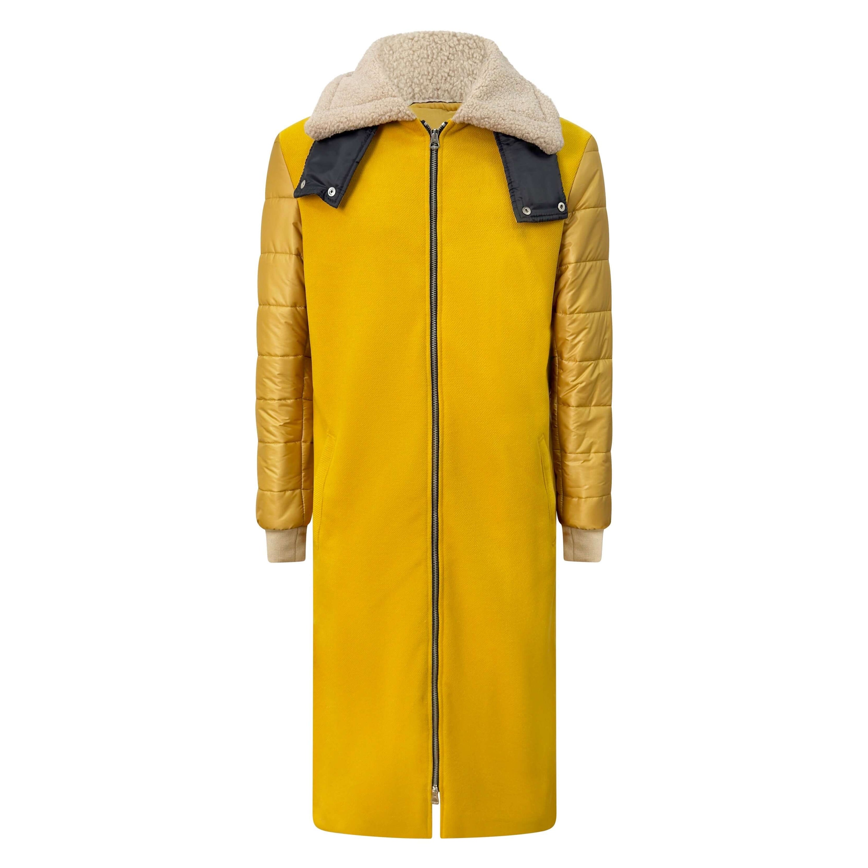 Cappotto Lungo Eastwood - Senape