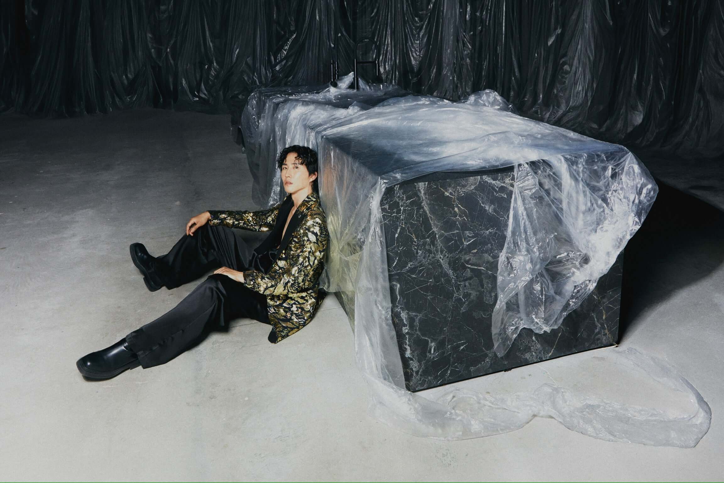 Chaqueta Bordado Oro