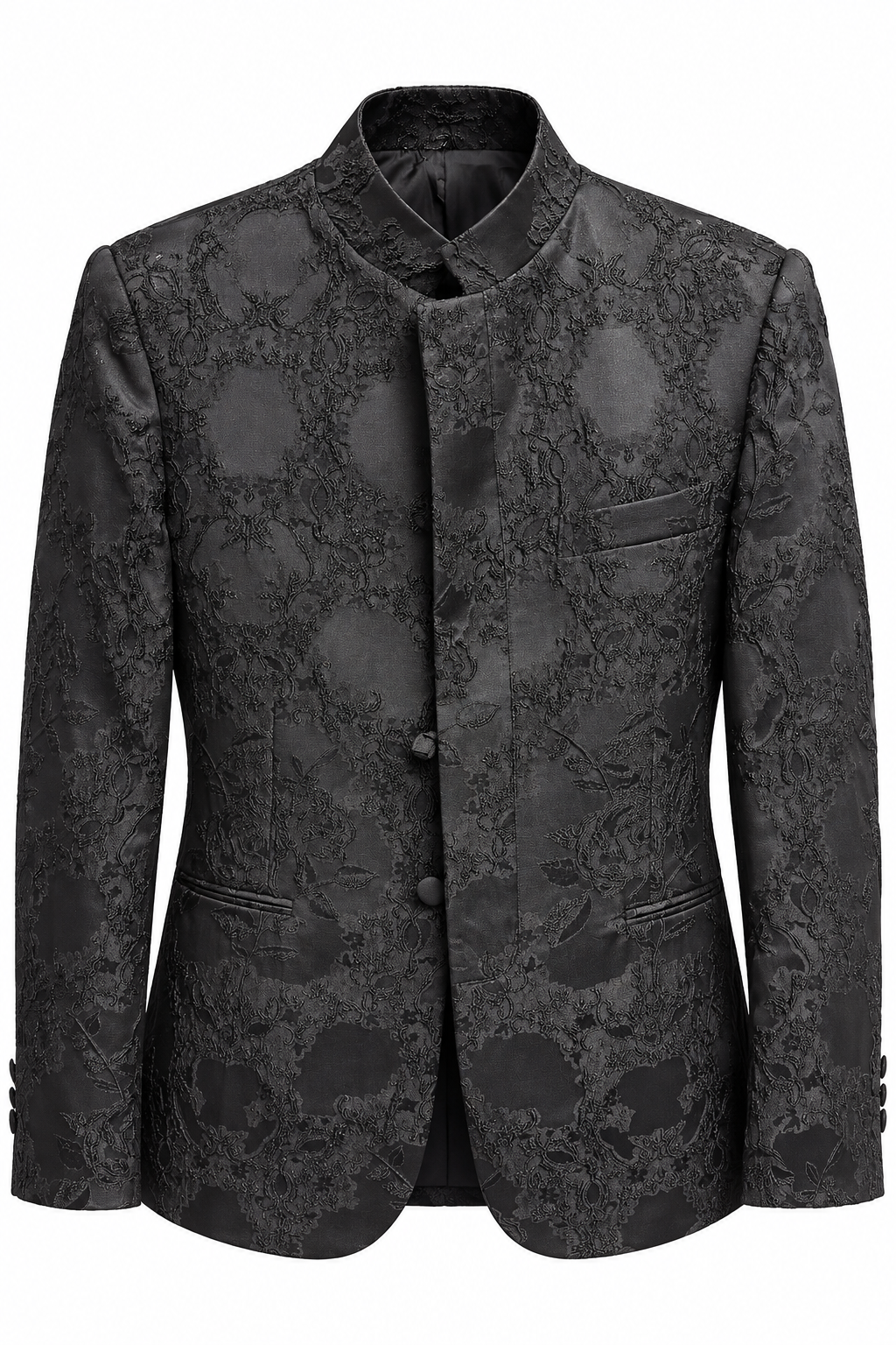 Chaqueta GENESIS - Flores Negras