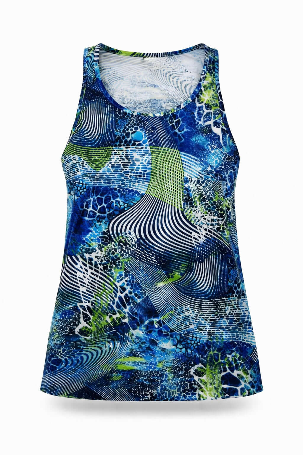 Canotta Animalier Blu