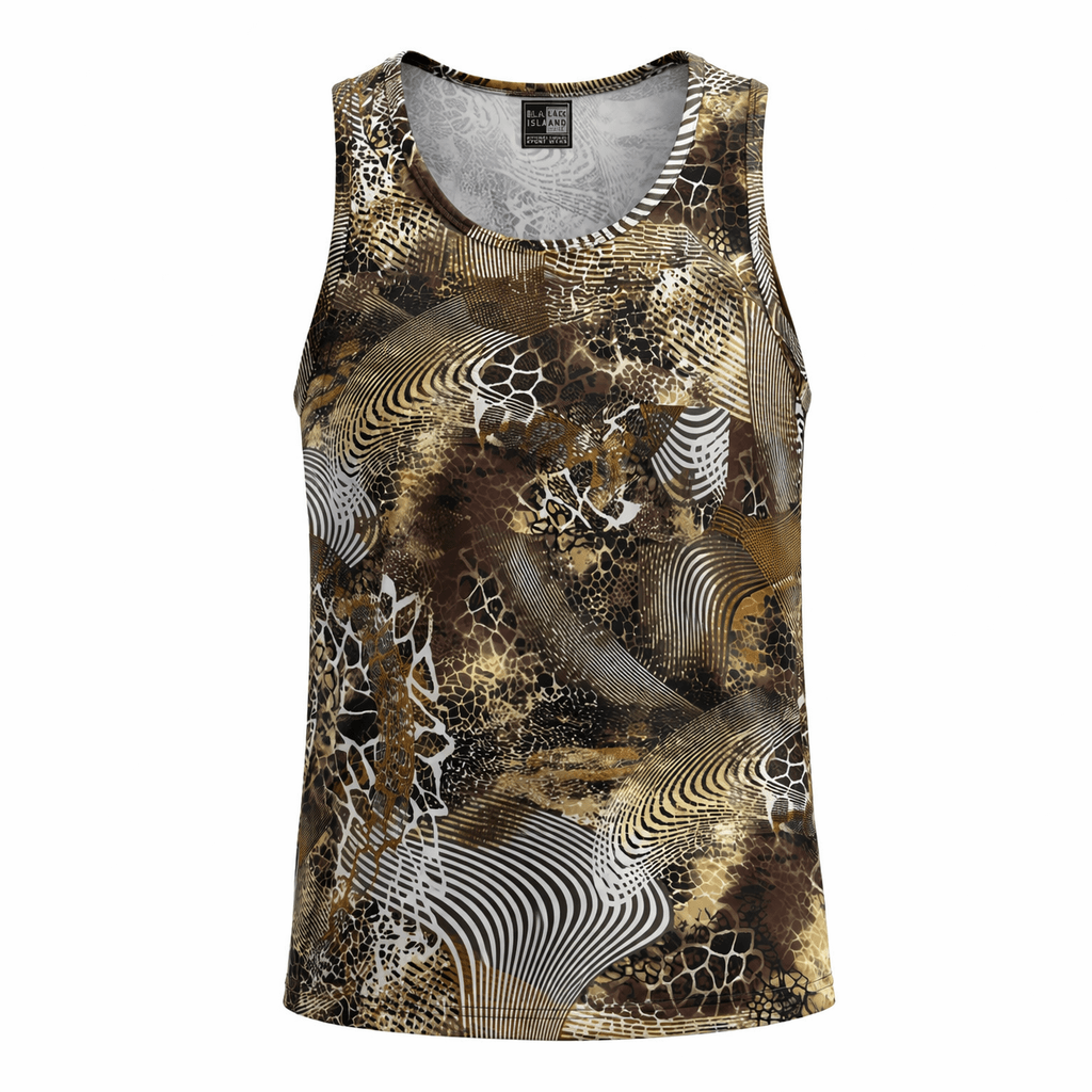 Canotta Animalier Sabbia