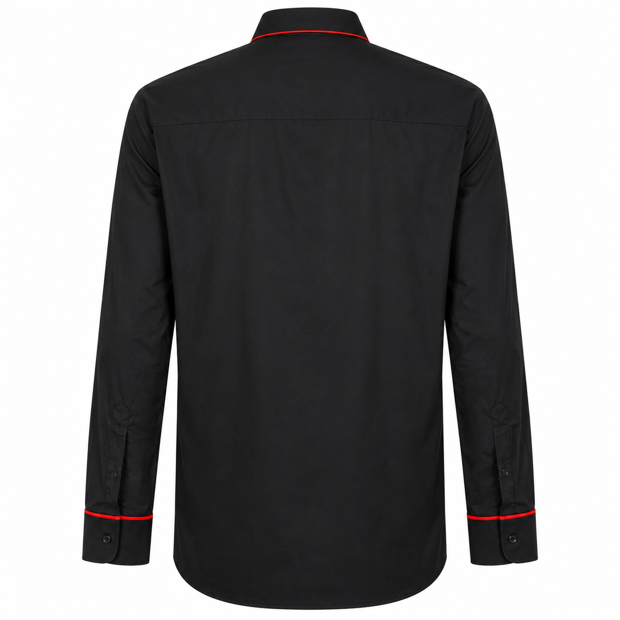 Camicia BEATLES - Schwarz/Orange Fluo