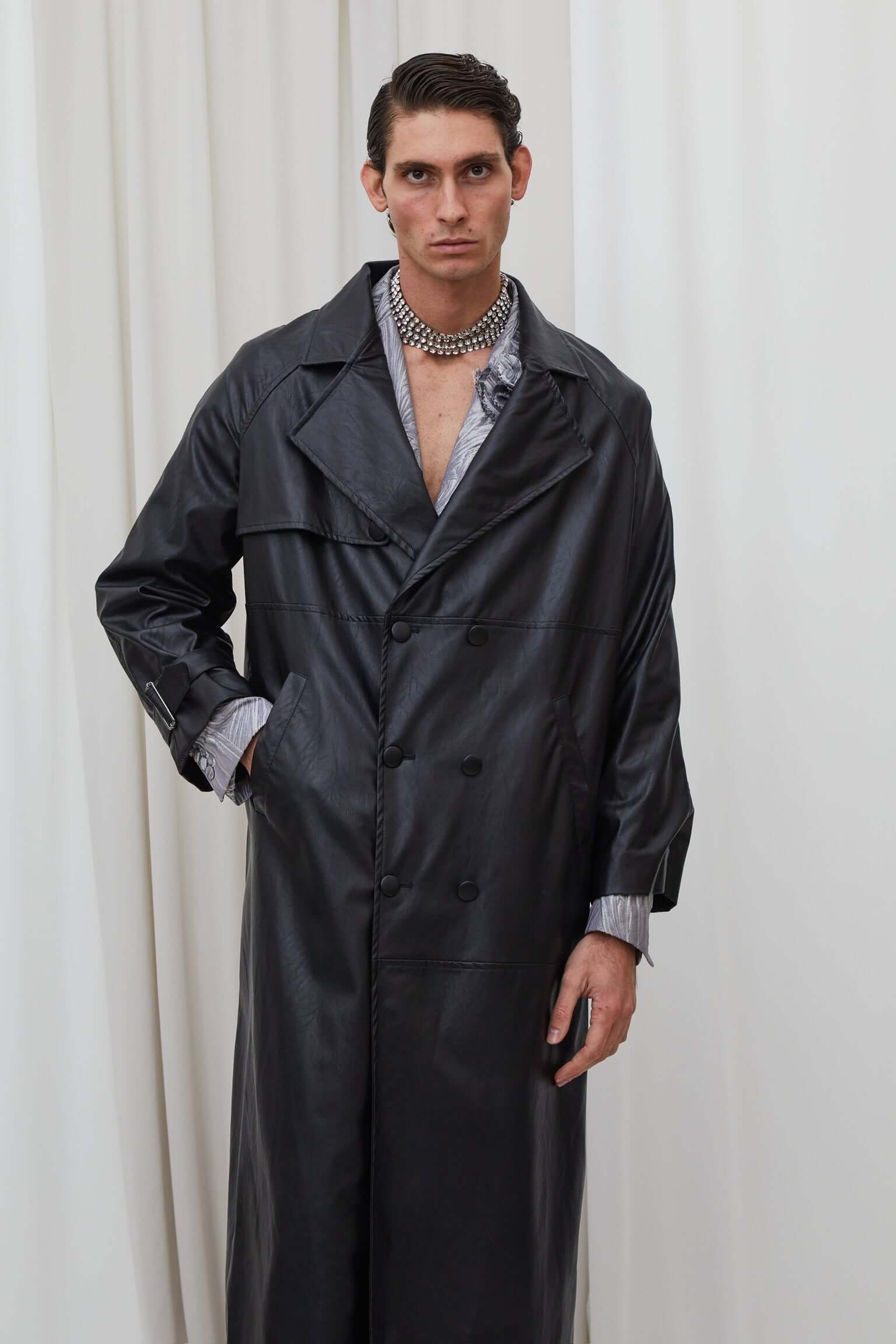 Military Coat Mantel Military Look Herren Outerwear Mantel