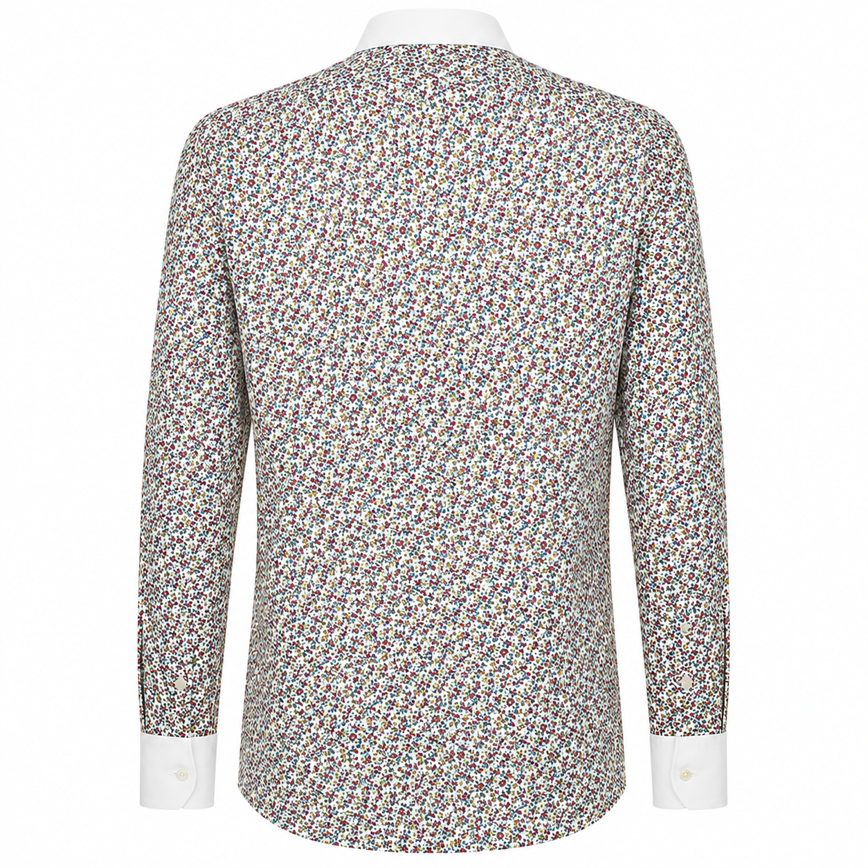 Camicia WHITESNAKE - Red Flower/White Neck