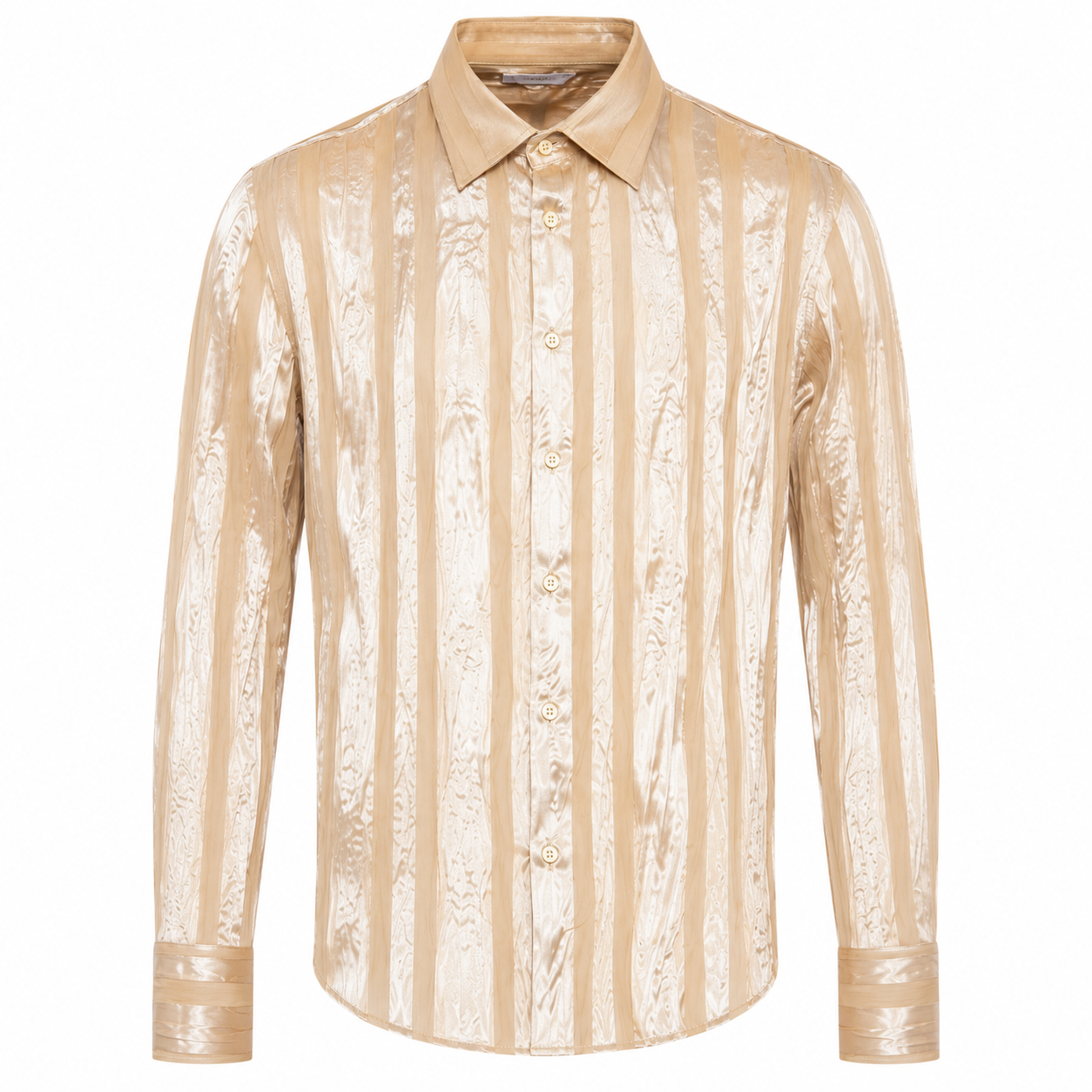 Camicia Plissè Beige