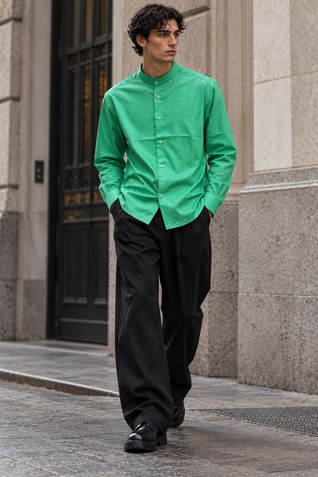 Chemise OCEAN - Vert Eau CC