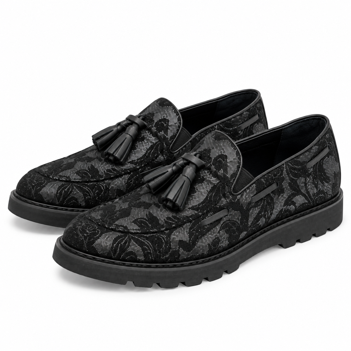 Shoe DYLAN - Black Damascade Reverse