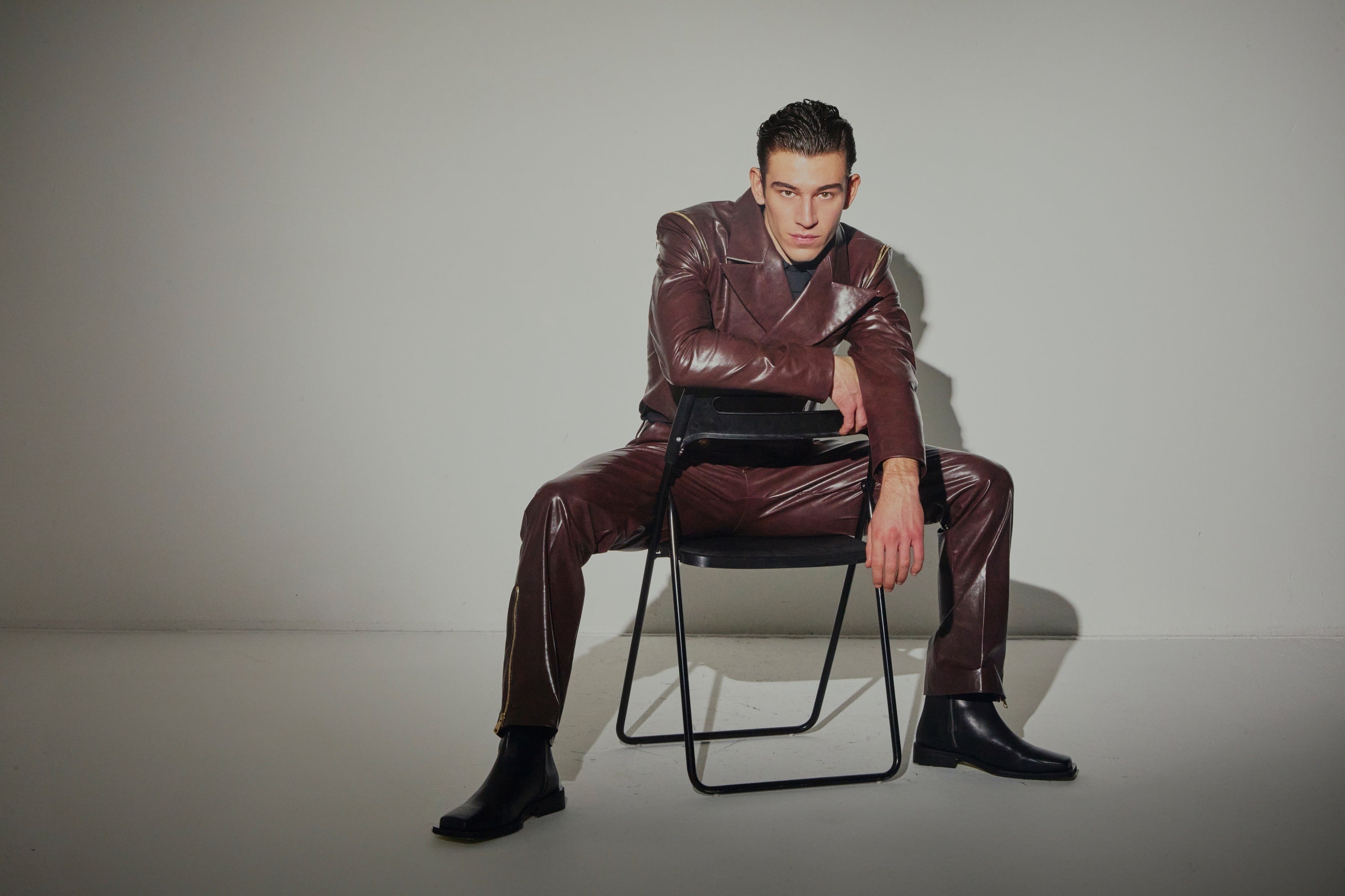 Bolero Ecopelle Marrone