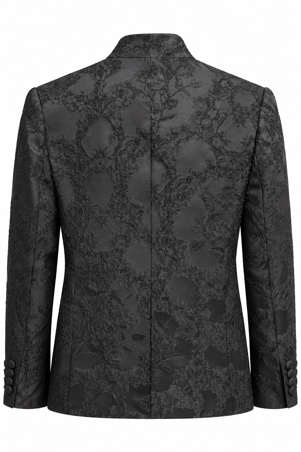Chaqueta GENESIS - Flores Negras