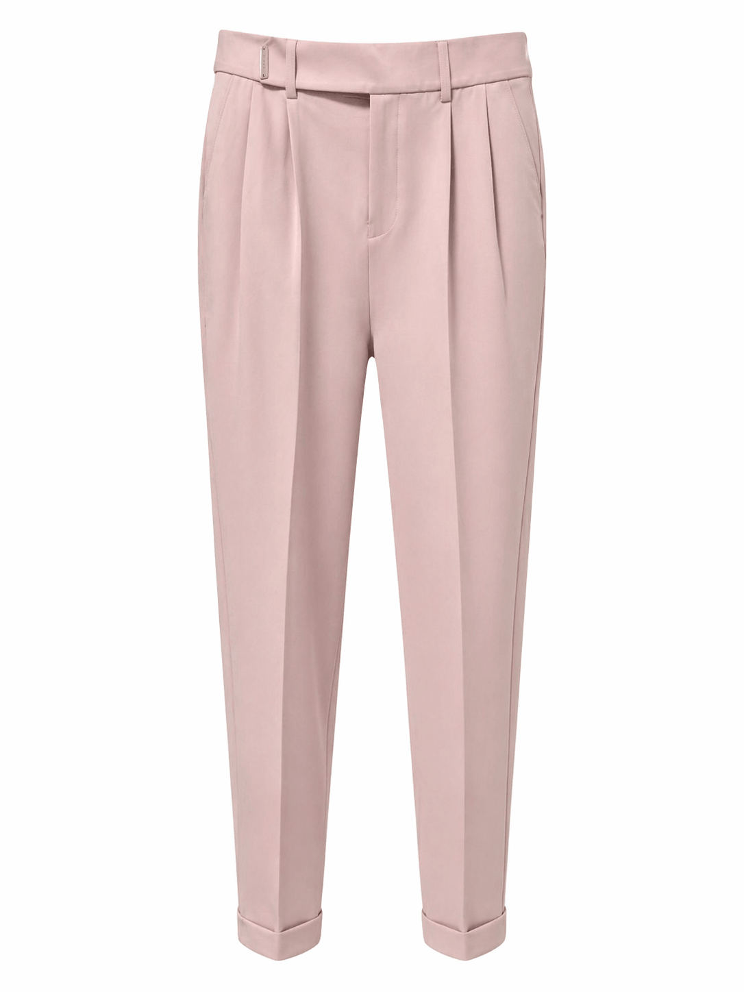 Pantalone Vita Alta Rosa
