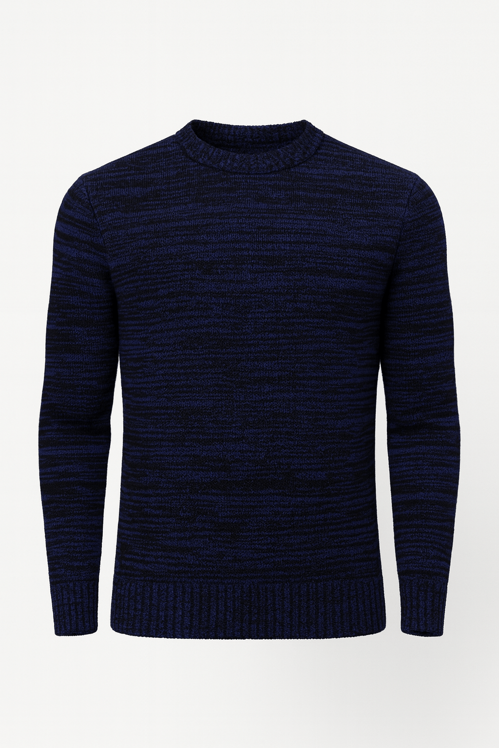 Maglione Girocollo LENNON - Blue/Black fronte