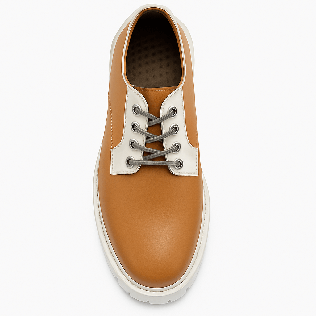 Zapato CREED - Marrón claro/Blanco