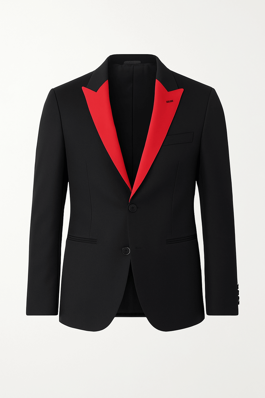 Veste ELTON JOHN - Noir/Rouge