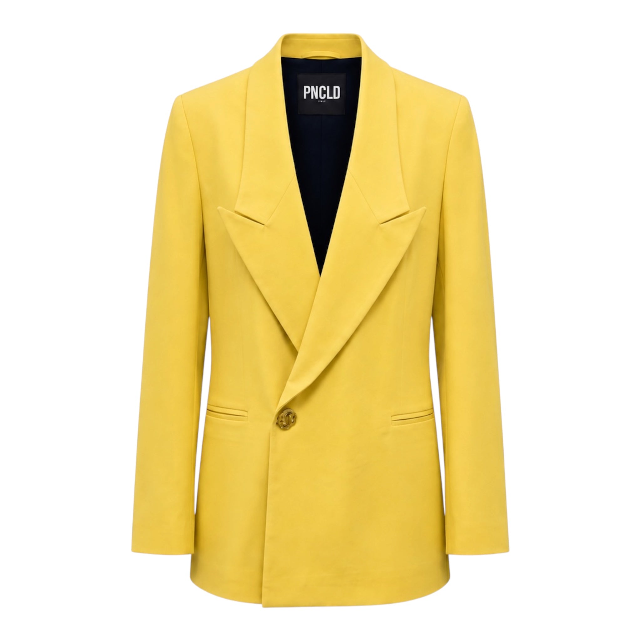 Giacca Rever Sceso Giallo