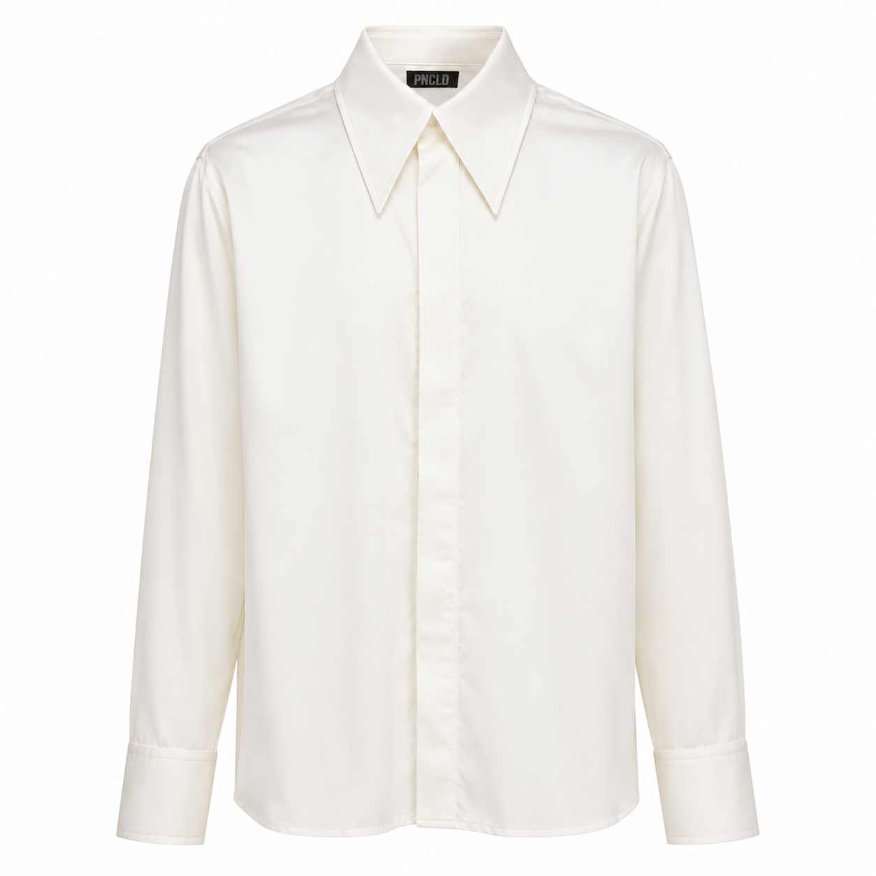 Camicia Raso Bianca 1/2