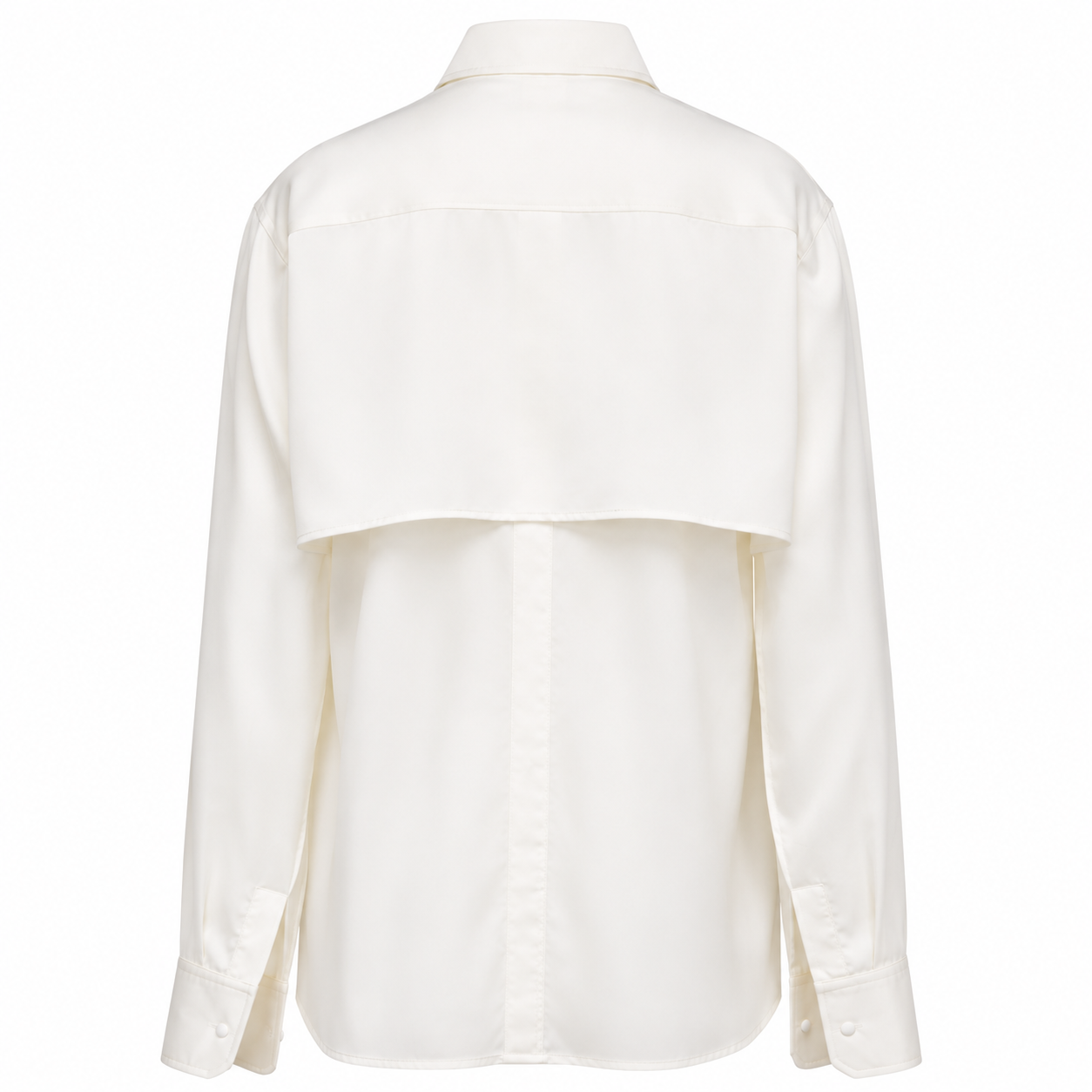 Camicia Raso Bianca 1/2