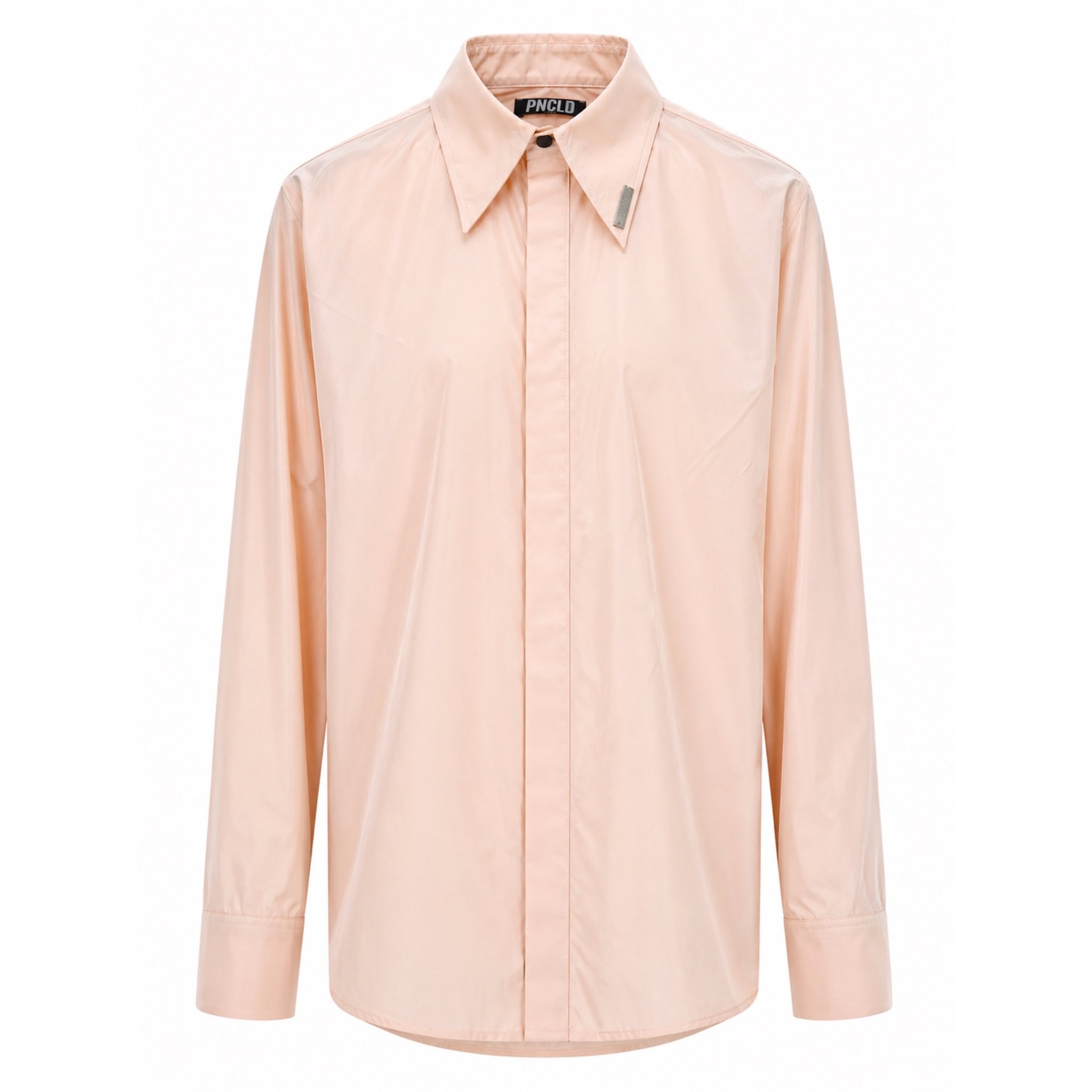 Camicia Regolare Nylon Rosa