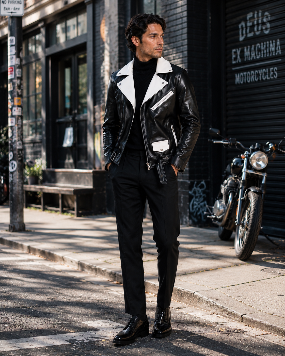 BUFFALO Nail - Black/White