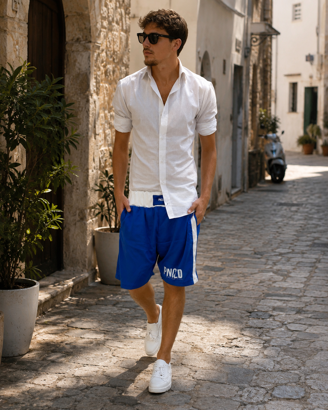 Bermuda SCORPIONS - Blue Boxer