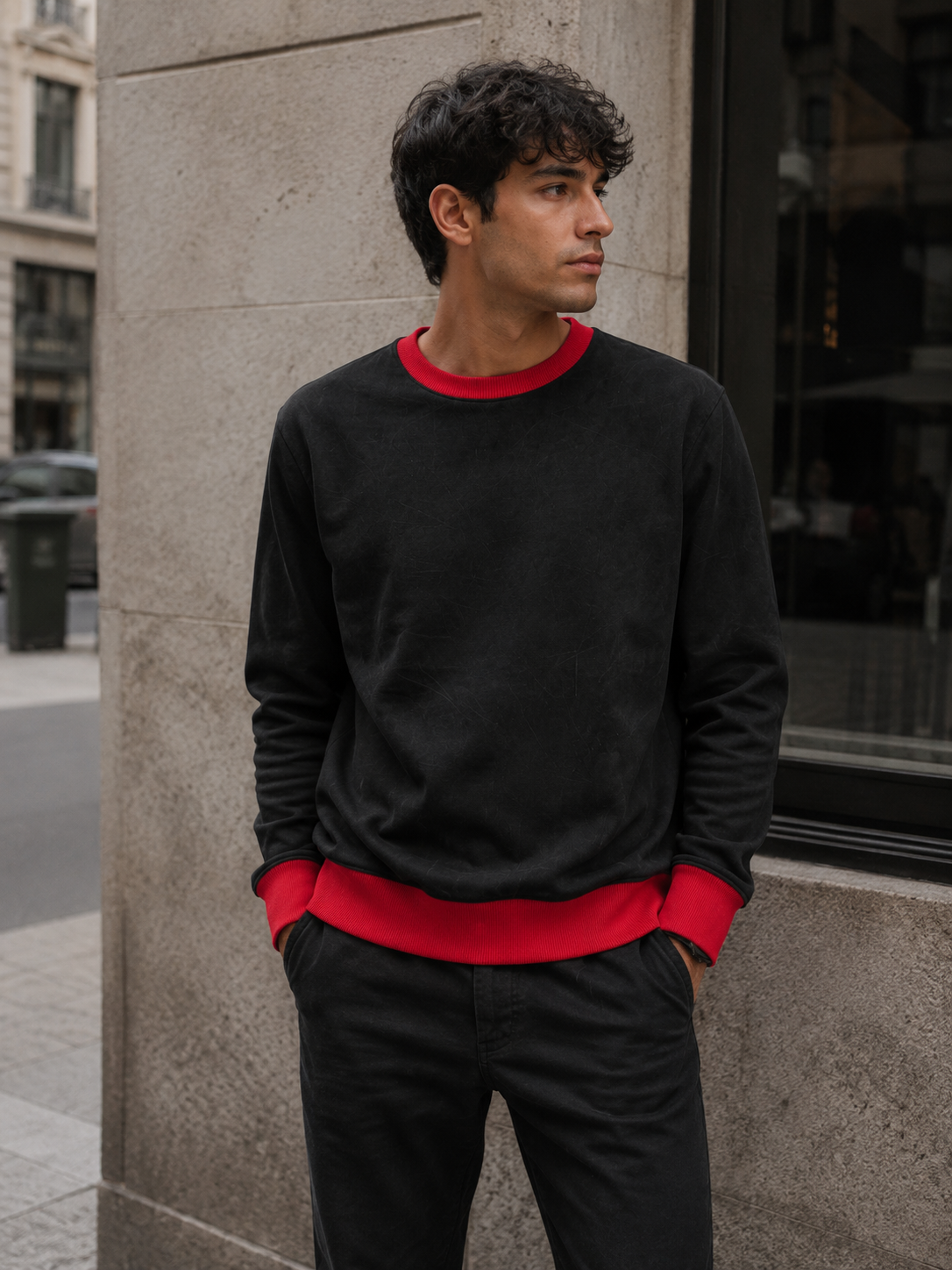 Felpa - Black/Red