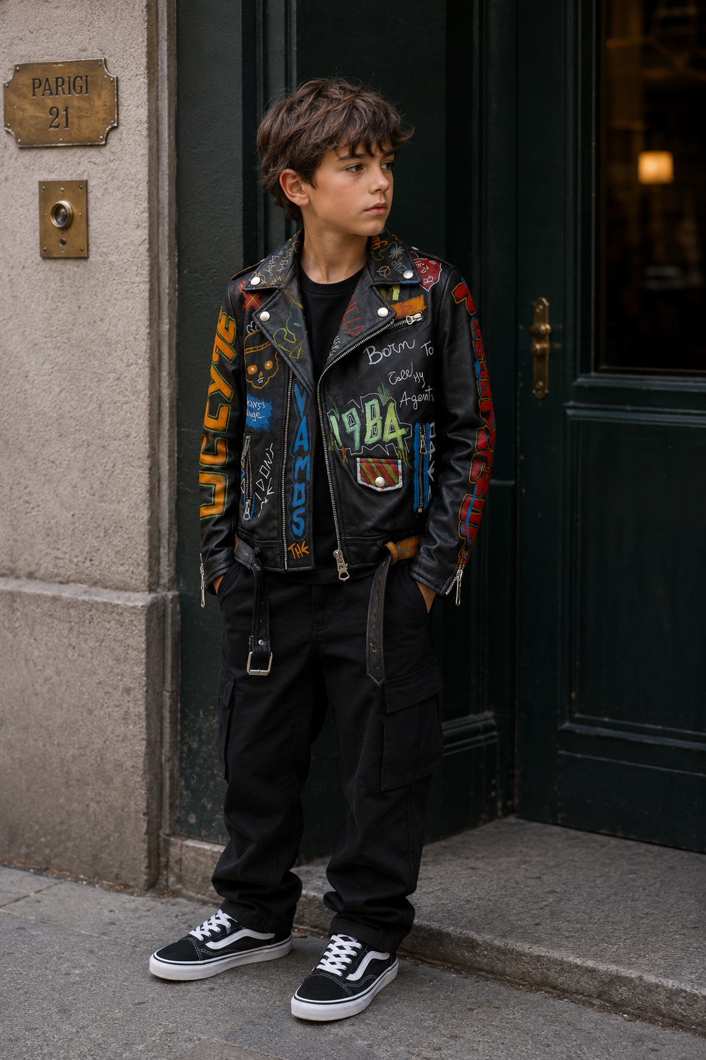 Kids' Biker Jacket BEVERLY HILLS