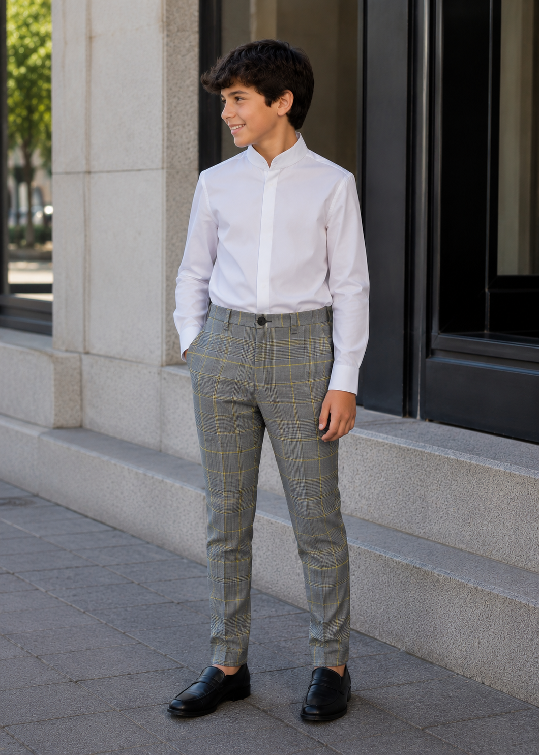Kids' Timberlake Pants - Yellow Prince of Wales
