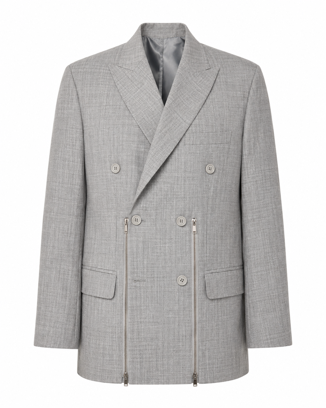 Giacca BOWIE - Gray Zip