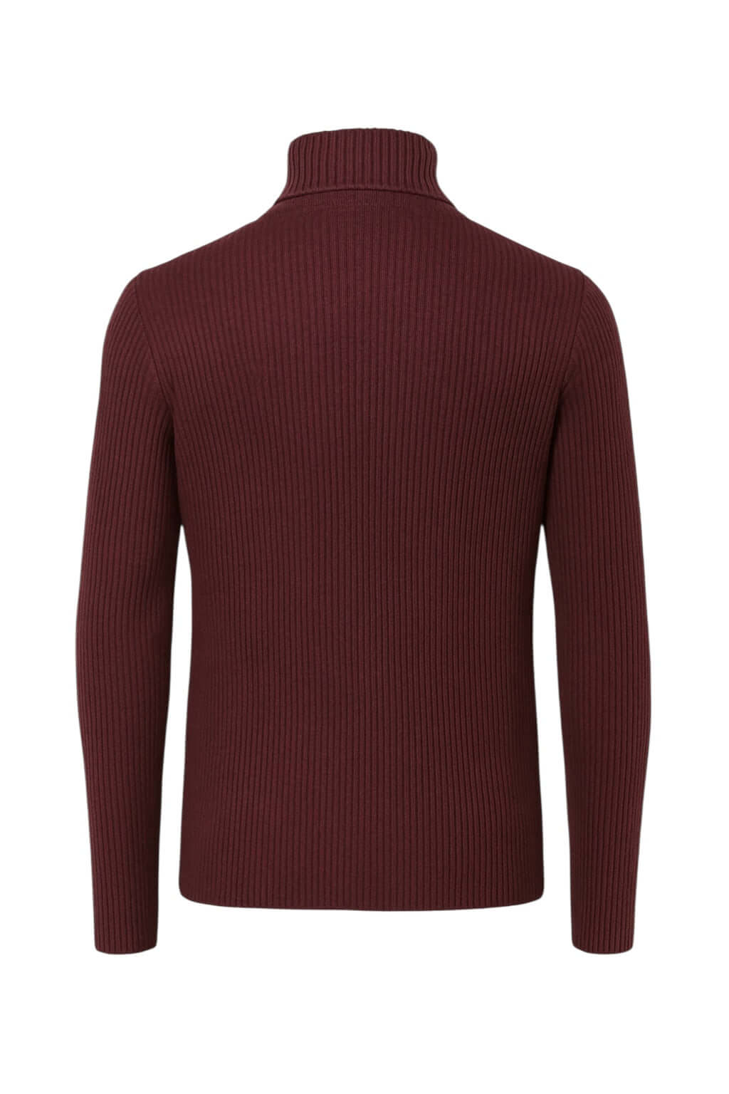 Maglione Collo Alto STING - Bordeaux retro