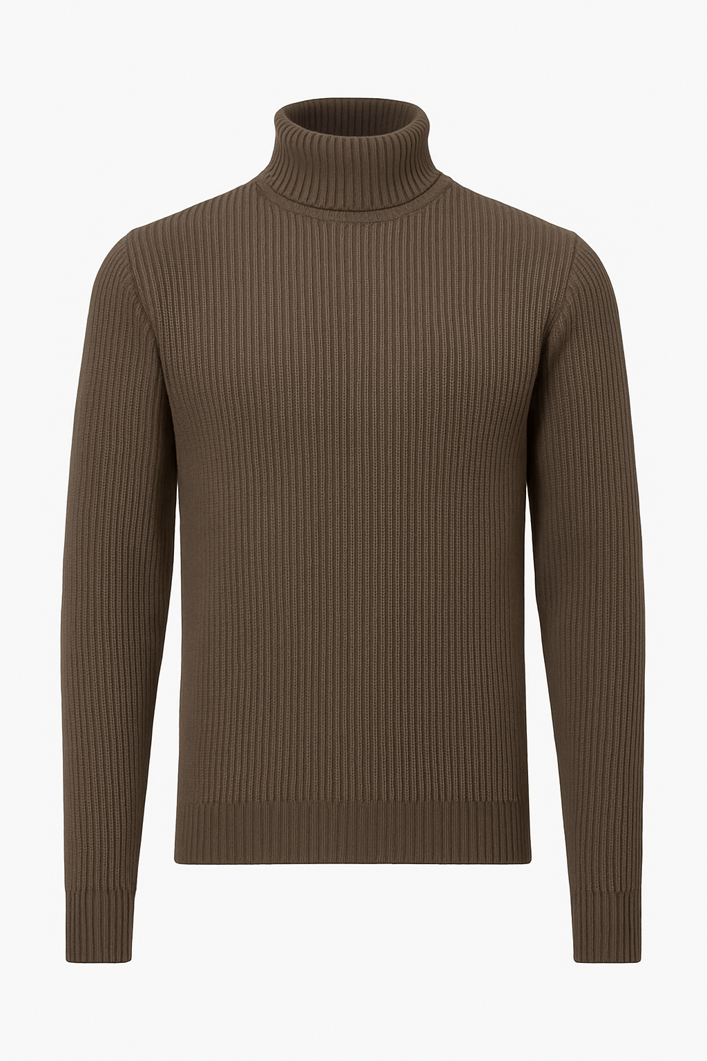 Maglione Collo Alto STING - Mud fronte