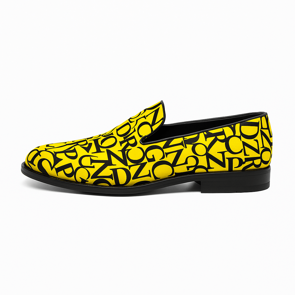 Mocassino PHARRELL - Yellow PNCLD Logo
