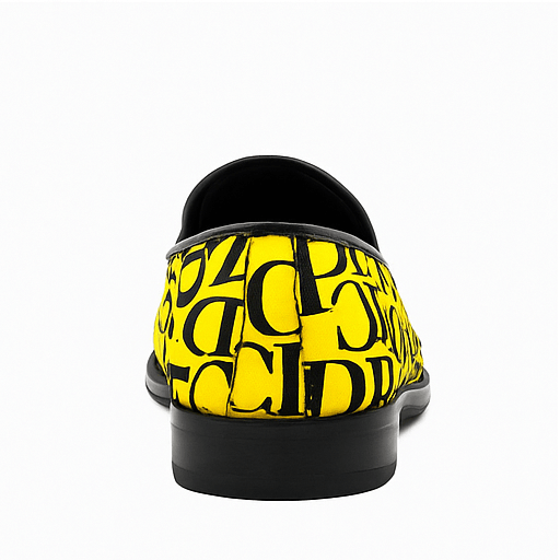 Mocassino PHARRELL - Yellow PNCLD Logo