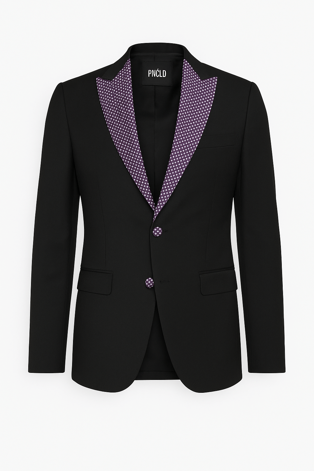 Chaqueta ELTON JOHN - Negro/Rojo Pois