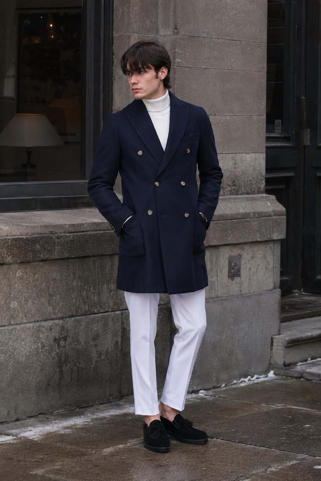 Cappotto HANKS - Night Blue