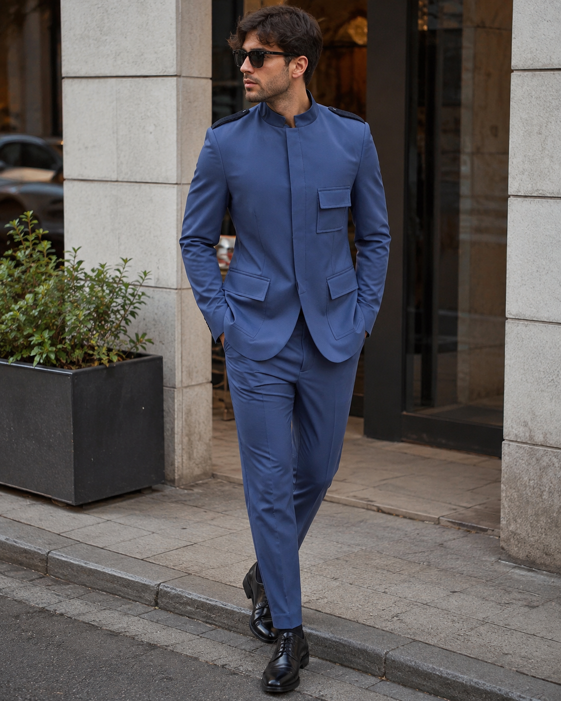Giacca GENESIS - Blue Military