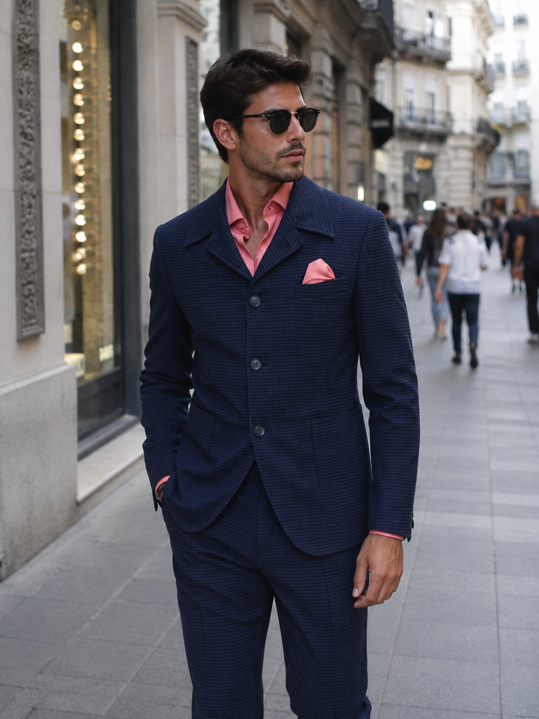 Veste LIONEL RICHIE - Bleu Pedipulle