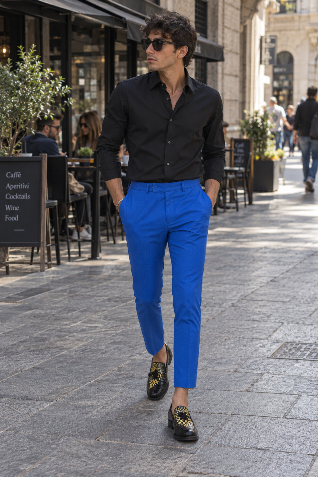 Pantalone TIMBERLAKE - Blue Royal