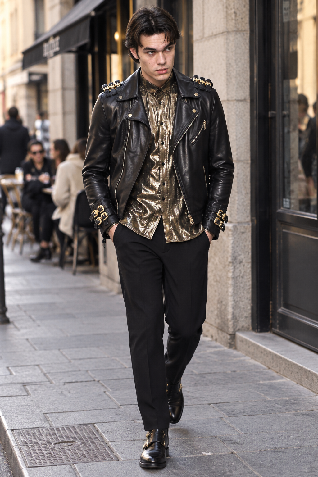 Chiodo LINCON - Black/Gold