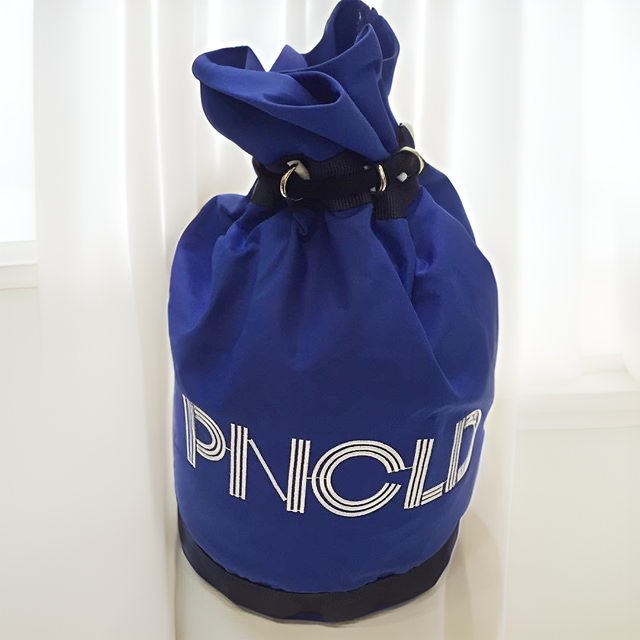 Sac en tissu bleu