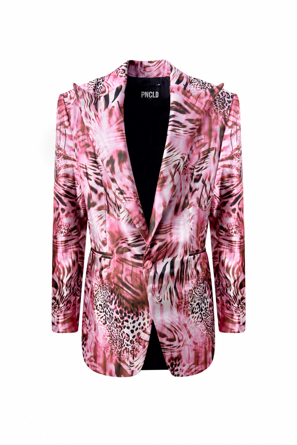 Giacca Lancia Animalier Rose