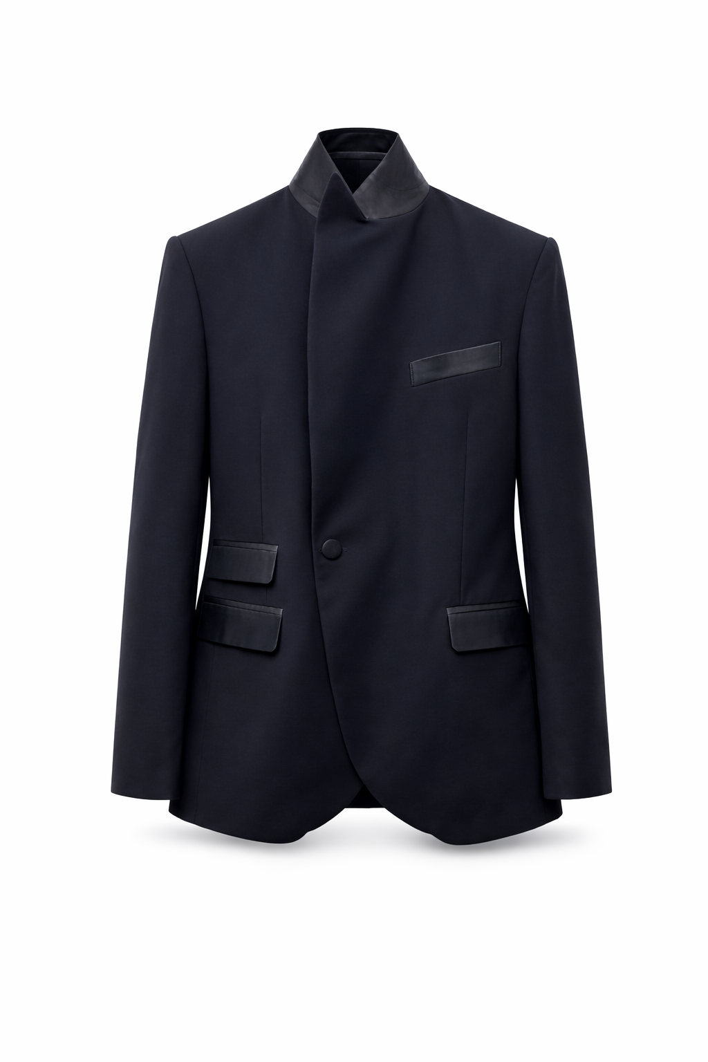 Giacca Coreana Nera Rivisitata