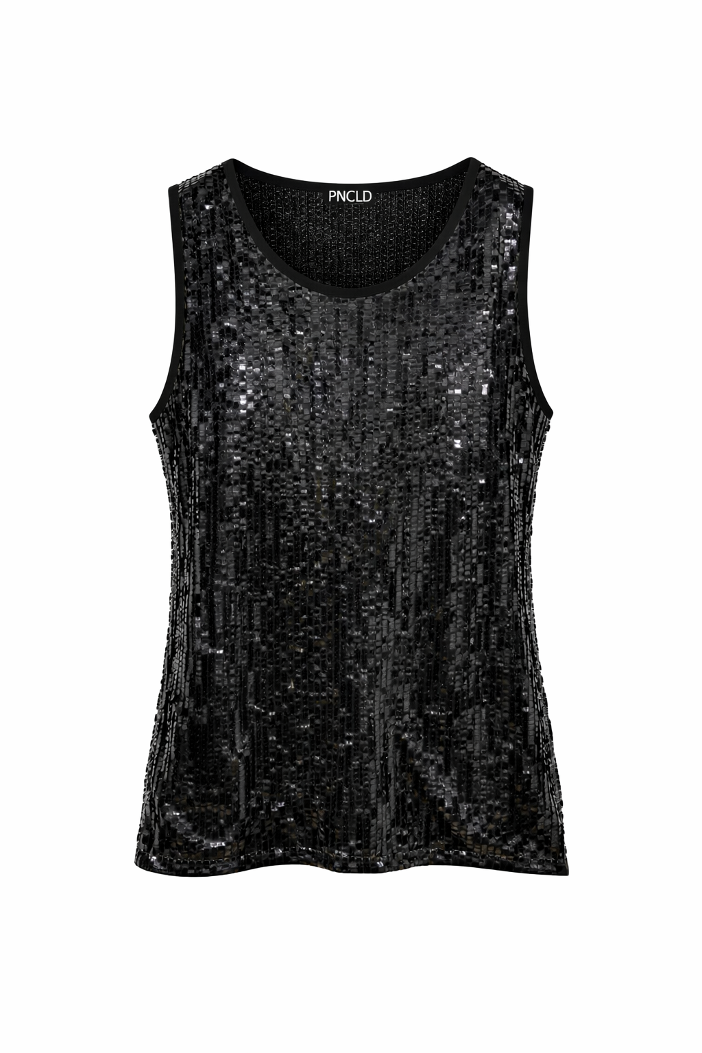 Canotta Girocollo Baguette Nera