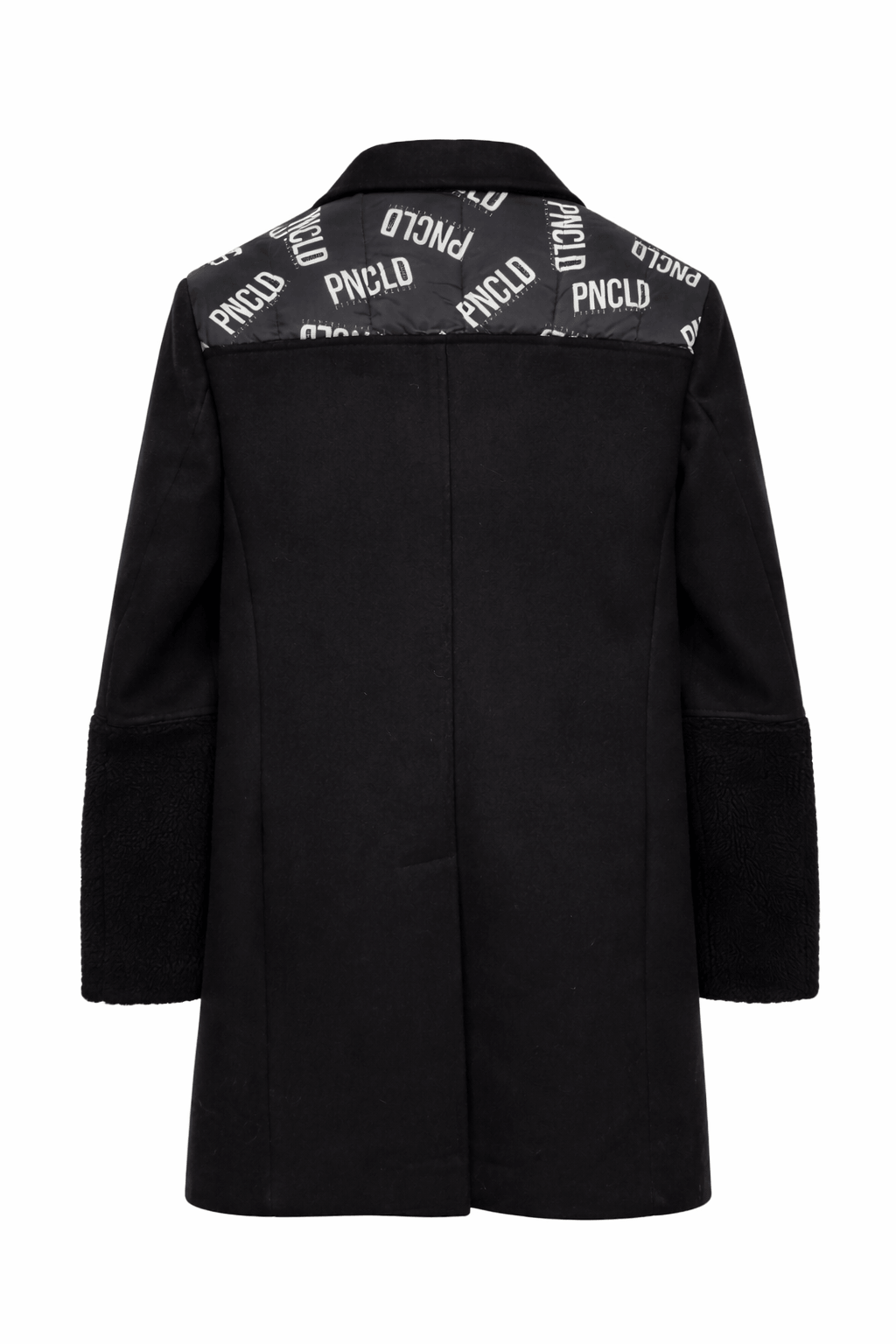 Cappotto CROWE - Schwarzes Fell PNCLD