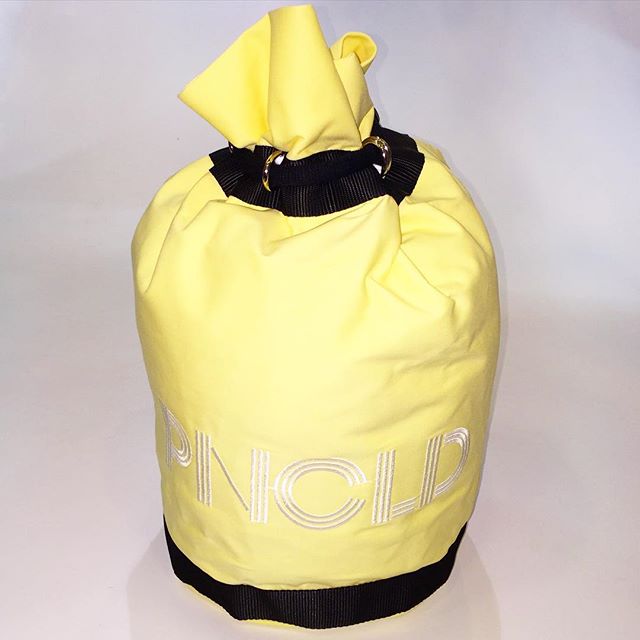 Sac en tissu jaune