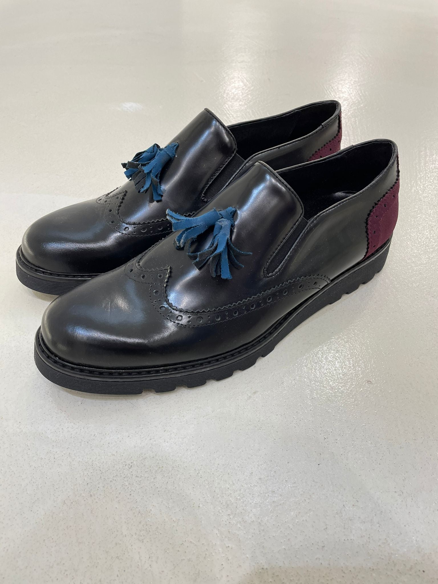 Scarpa DYLAN - Black/Teal-Bordeaux