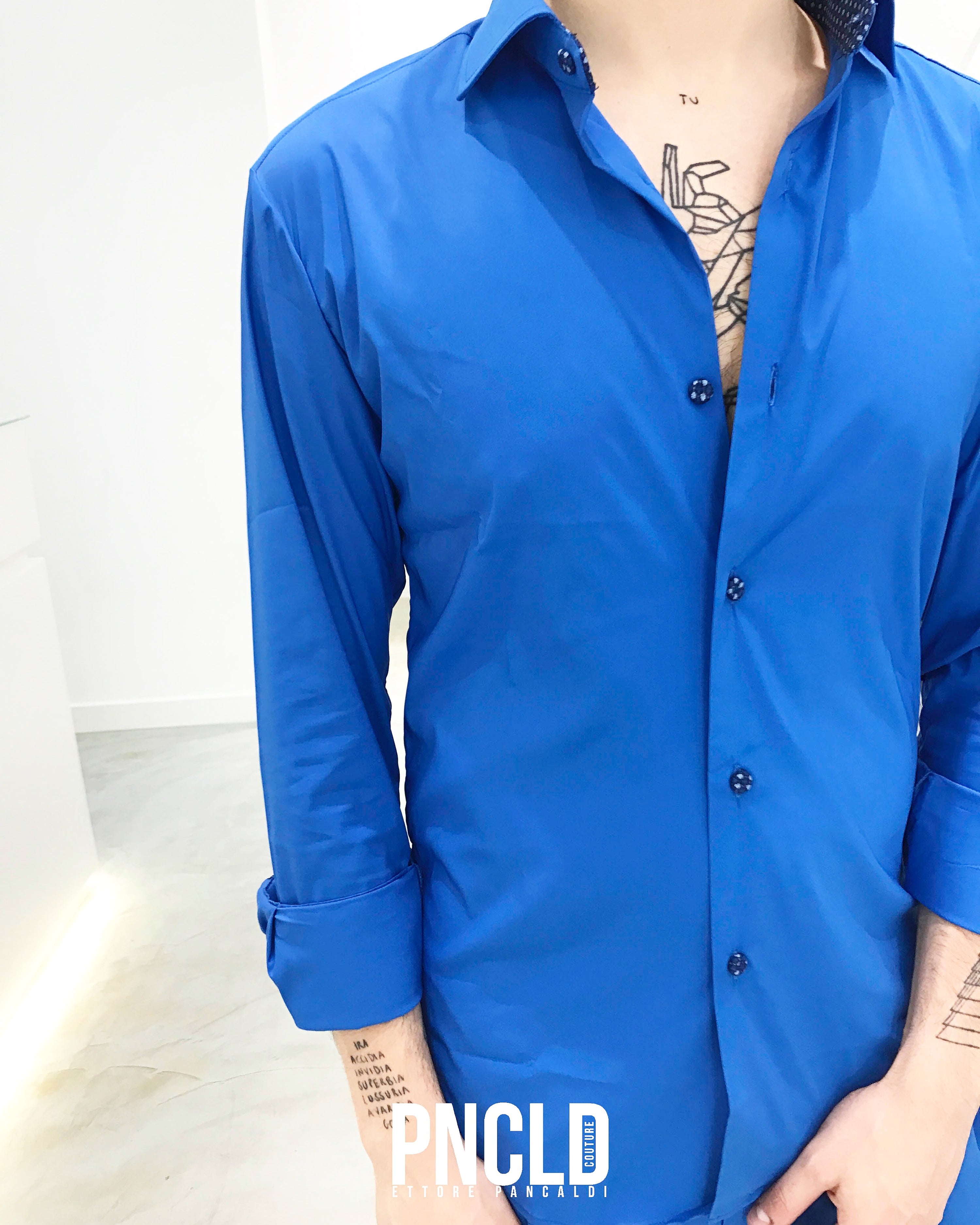 Chemise ROSS - Bleu CN