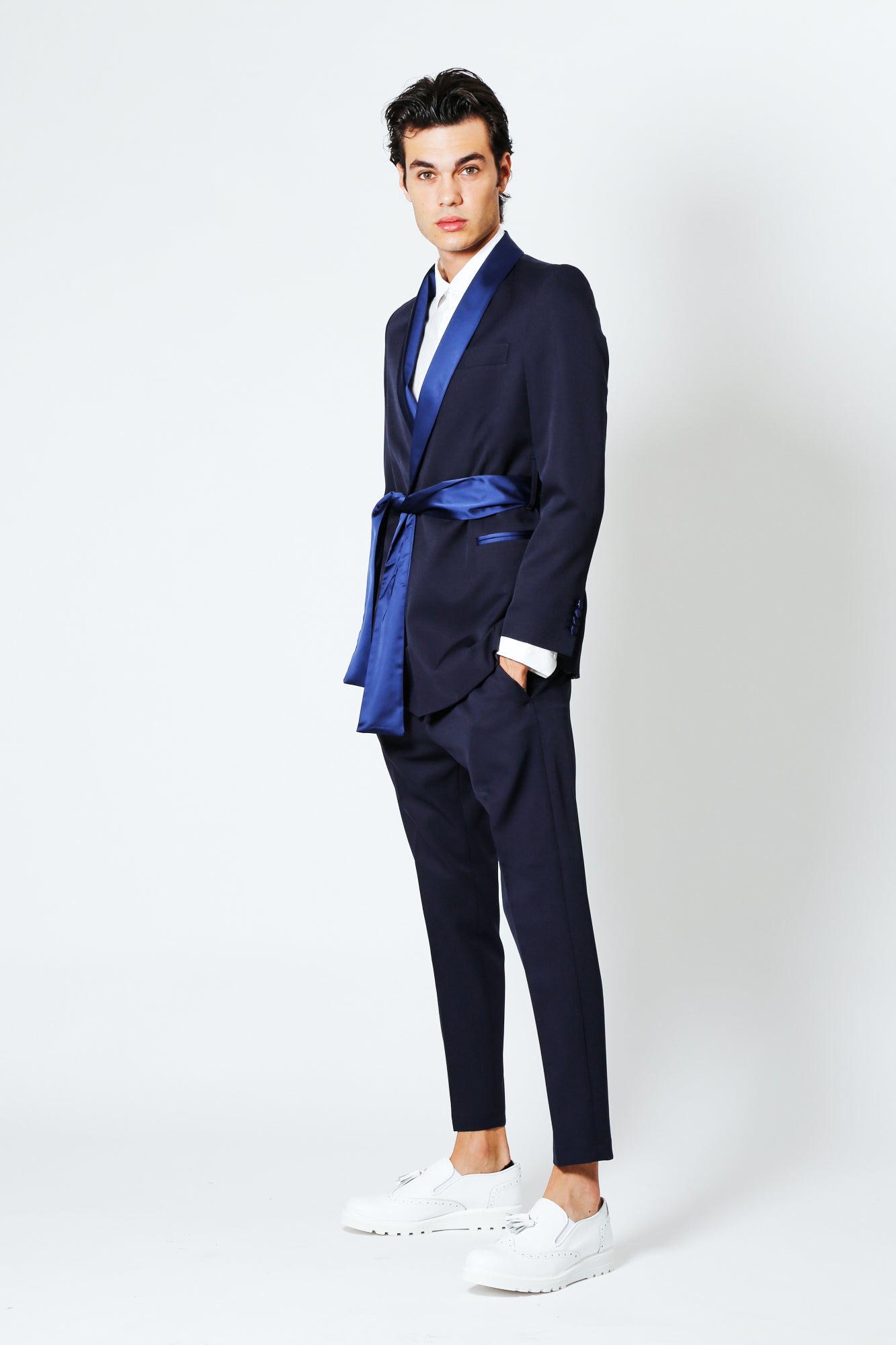 Pantalone PRINCE - Blue - pncldcouture