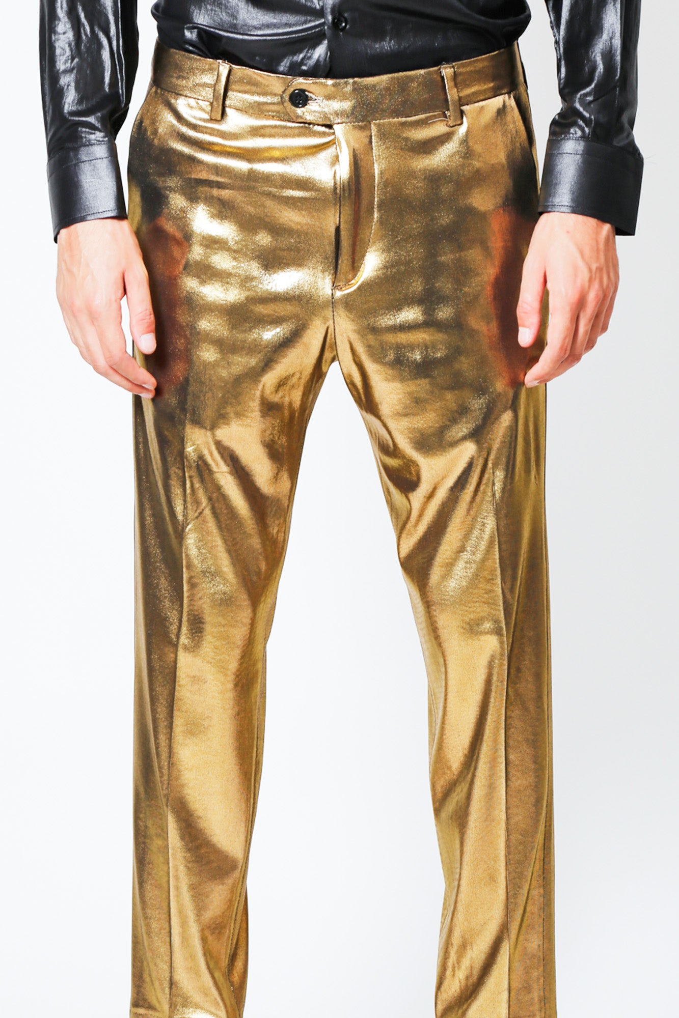 Pantalone JACKSON - Gold - pncldcouture